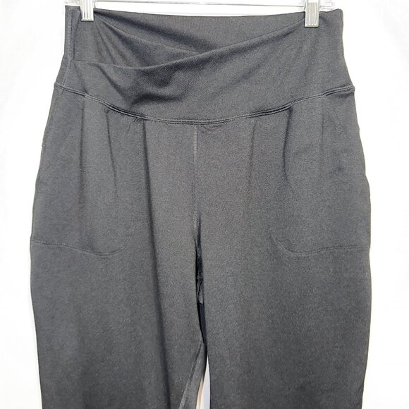 Old Navy High Rise Jogger Pants Womens Size Large Black - Picture 3 of 7